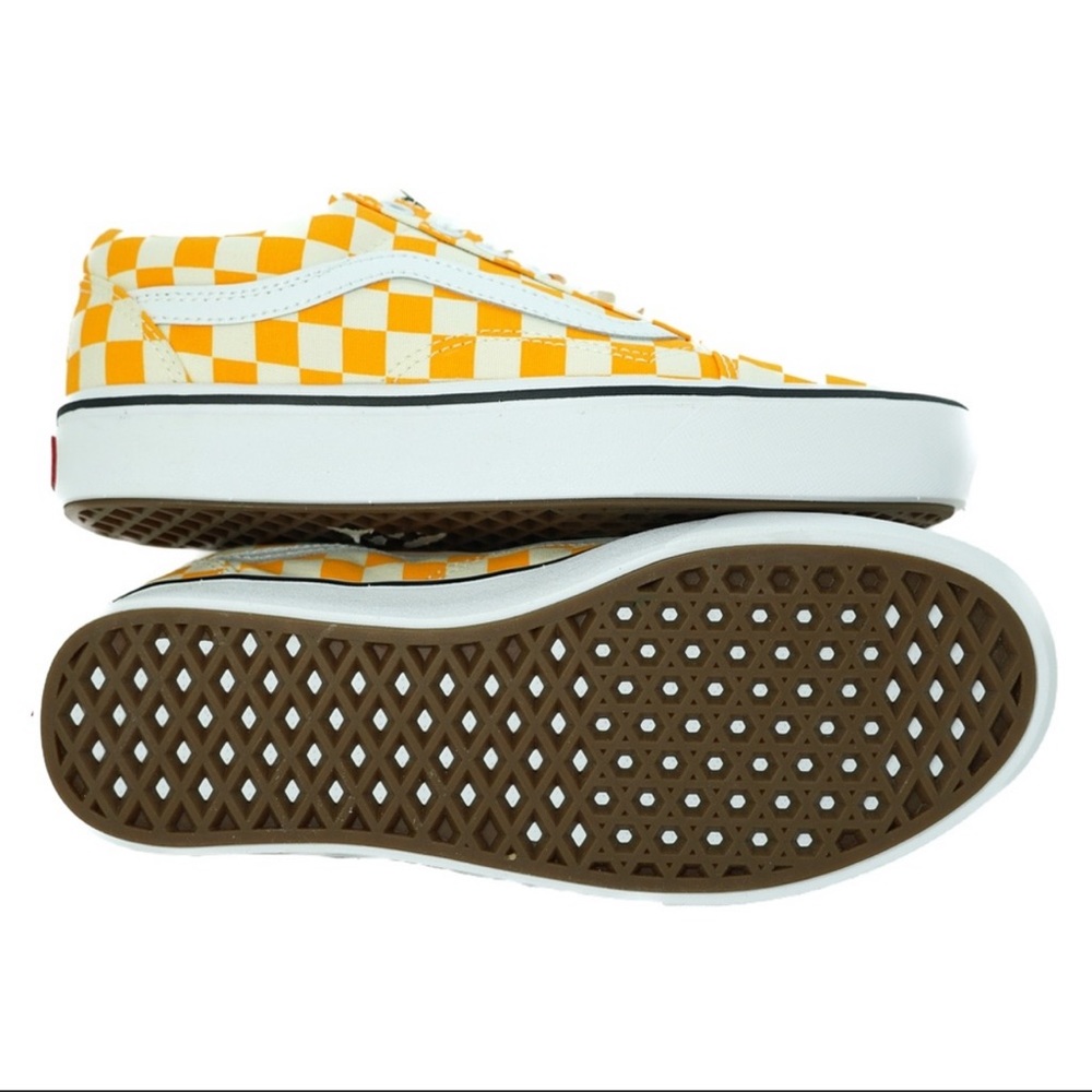 Comfycush Yellow Old Skool Vans Mens 8 - Picture 5 of 8